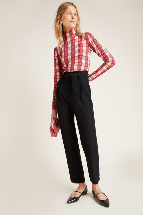 Parvati Paperbag-Waisted Trousers | Anthropologie