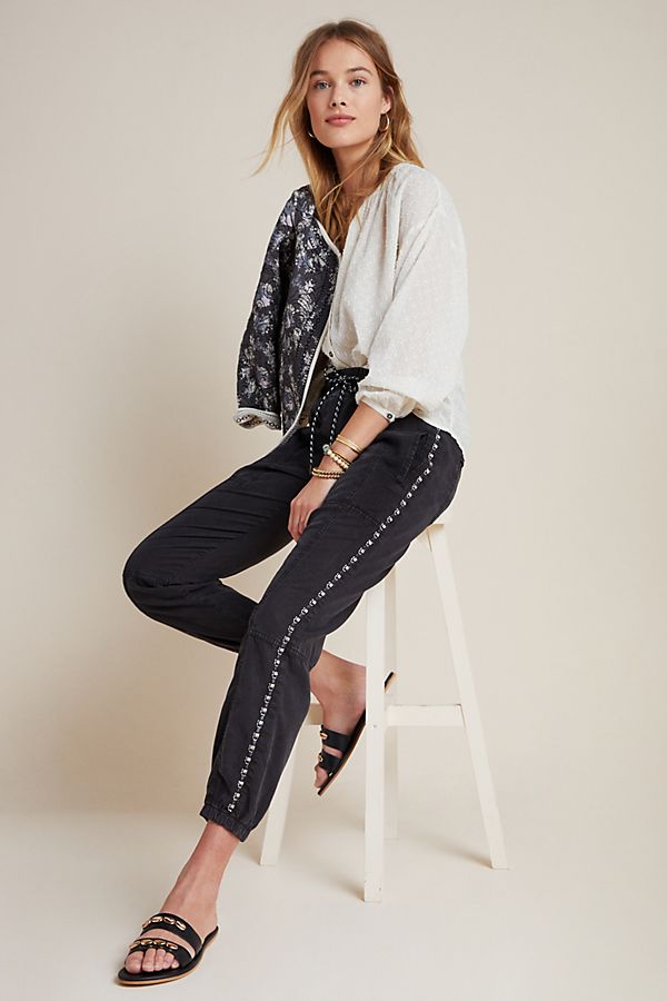 Slide View: 1: Byron Seamed Utility Joggers