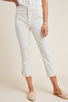 Pantalon Capri Ellen Tracy Essential Fit - Coupe Jambes Larges - Taille 16 (US) - Kaki - Neuf Avec étiquette
