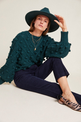 anthropologie essential crop flare