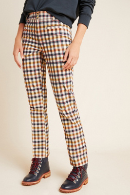 kick flare corduroy pants