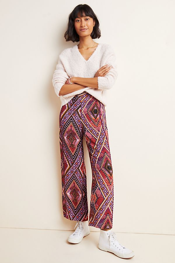 Slide View: 1: Layla Wide-Leg Pants