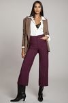 Thumbnail View 1: The Colette Cropped Wide-Leg Pants by Maeve