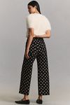 Thumbnail View 3: The Colette Cropped Wide-Leg Ponte Pants by Maeve