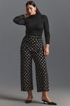 Thumbnail View 5: The Colette Cropped Wide-Leg Ponte Pants by Maeve