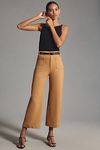 Thumbnail View 1: The Colette Cropped Wide-Leg Pants by Maeve: Ponte Edition