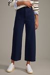 Thumbnail View 2: The Colette Cropped Wide-Leg Pants by Maeve: Ponte Edition