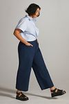 Thumbnail View 7: The Colette Cropped Wide-Leg Pants by Maeve: Ponte Edition