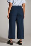 Thumbnail View 8: The Colette Cropped Wide-Leg Pants by Maeve: Ponte Edition