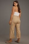 Thumbnail View 7: The Colette Cropped Wide-Leg Pants by Maeve: Linen Edition