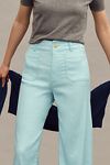 Thumbnail View 4: The Colette Cropped Wide-Leg Pants by Maeve: Linen Edition