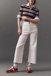 Thumbnail View 2: The Colette Cropped Wide-Leg Pants by Maeve: Contrast-Stitch Edition