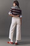 Thumbnail View 3: The Colette Cropped Wide-Leg Pants by Maeve: Contrast-Stitch Edition