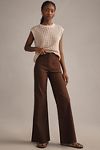 Thumbnail View 1: Maeve Junie High-Rise Wide-Leg Flared Trousers