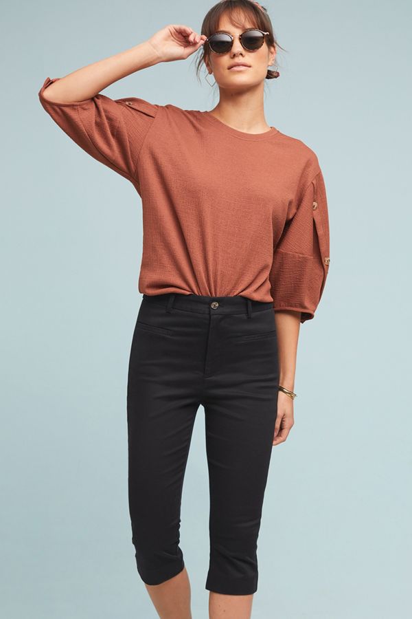 Skinny Pedal Pusher Pants Anthropologie