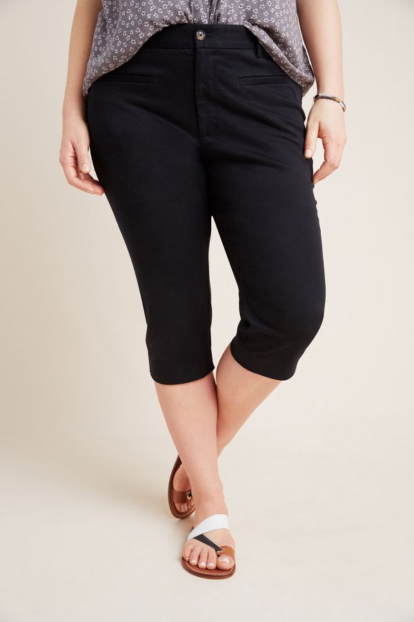 Skinny Pedal Pusher Pants | Anthropologie