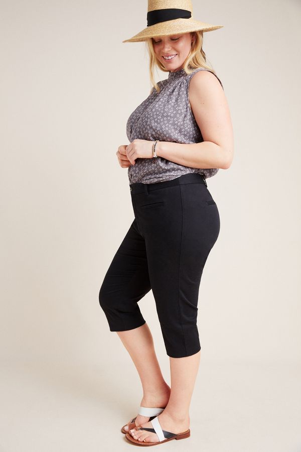 Skinny Pedal Pusher Pants | Anthropologie