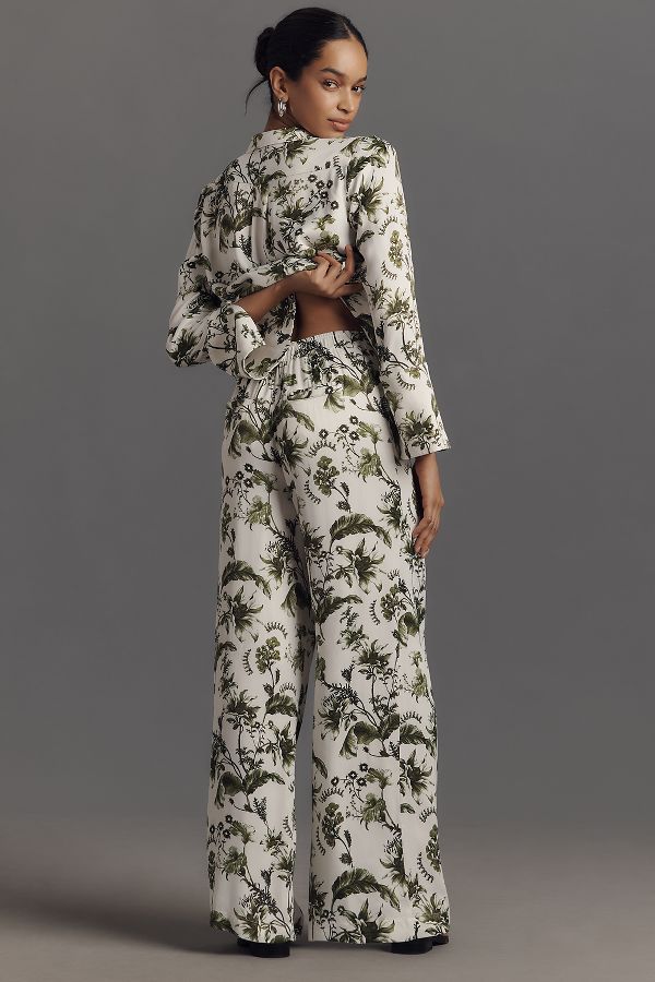 Vista diapositiva: 3: By Anthropologie Pull-On Silk Trousers