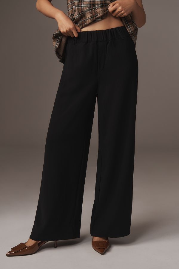 Slide View: 2: By Anthropologie Soft Pull-On Pants