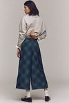 Thumbnail View 3: Maeve Taffeta Printed Cropped Wide-Leg Pants