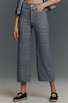 Thumbnail View 2: The Colette Cropped Wide-Leg Pants by Maeve: Tweed Edition