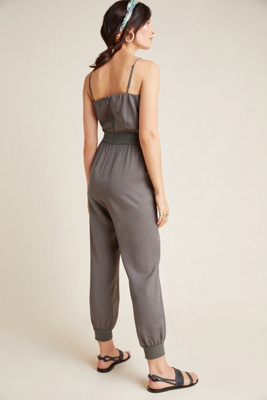 anthropologie jogger jumpsuit