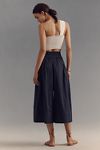 Thumbnail View 2: Maeve Wide-Leg Poplin Culottes