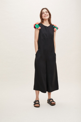 anthropologie black jumpsuit