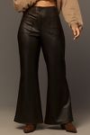 Thumbnail View 6: The Junie High-Rise Flare Pants by Maeve: Faux-Leather Edition