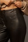 Thumbnail View 7: The Junie High-Rise Flare Pants by Maeve: Faux-Leather Edition