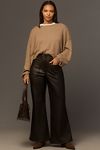 Thumbnail View 5: The Junie High-Rise Flare Pants by Maeve: Faux-Leather Edition