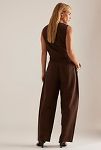 Thumbnail View 2: By Anthropologie Aiden Linen-Blend Barrel Trousers