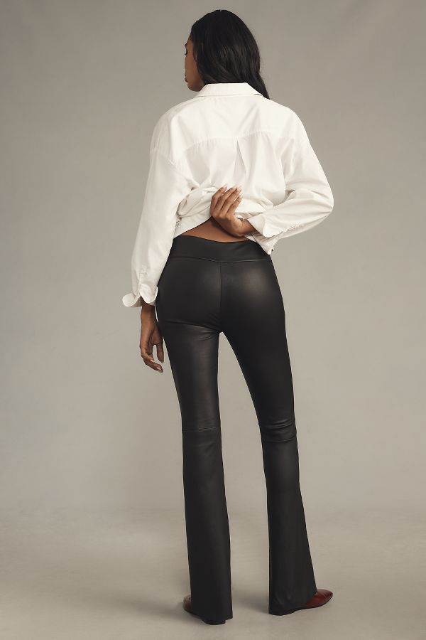 Slide View: 3: Walter Baker Lexie Stretch Leather Pants