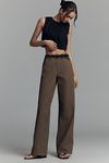 Thumbnail View 1: rag & bone Banks Mid-Rise Wide-Leg Full-Length Pants