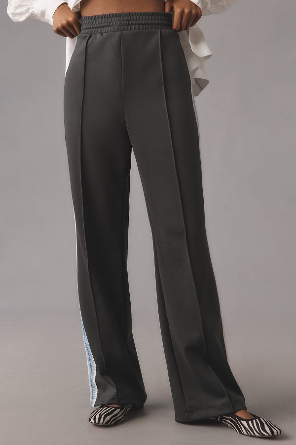 Slide View: 2: Maeve Pull-On Track Trouser Pants