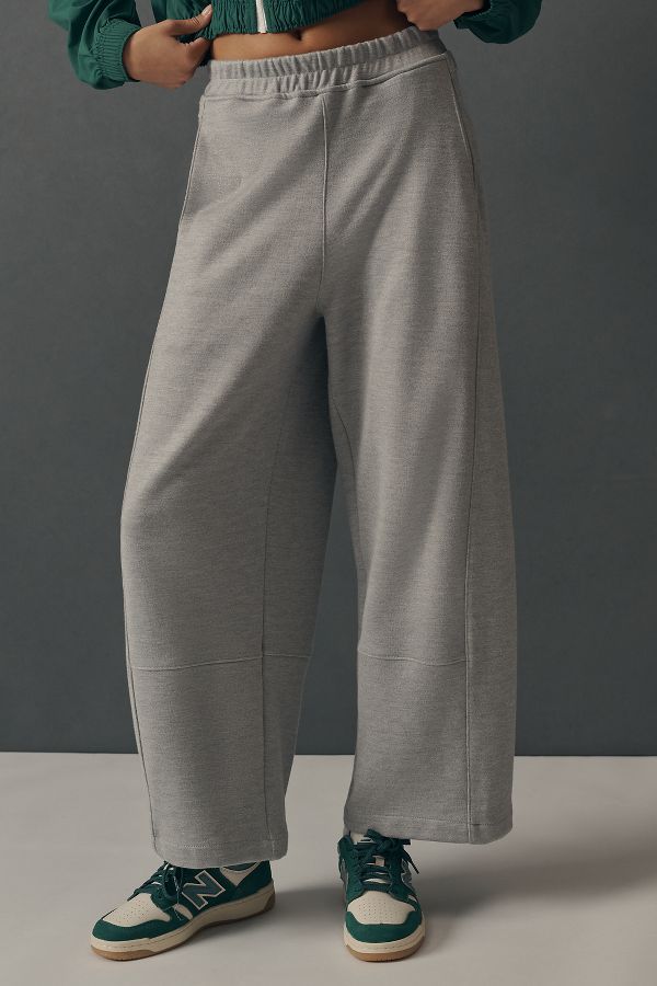 Slide View: 2: The Izzie Relaxed Pull-On Barrel Pants by Pilcro: Knit Edition