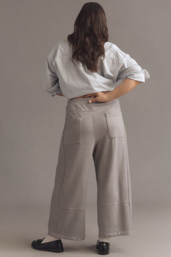 Slide View: 7: The Izzie Relaxed Pull-On Barrel Pants by Pilcro: Knit Edition