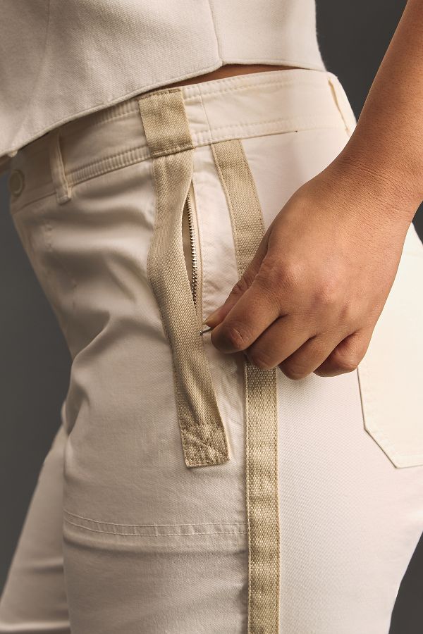 Vista de diapositivas: 3: By Anthropologie pantalones de chándal slim de tiro medio