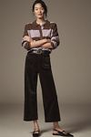 Thumbnail View 1: The Colette Cropped Wide-Leg Pants by Maeve: Corduroy Edition