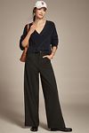 Thumbnail View 1: Pilcro Relaxed Elastic-Back Wide-Leg Pants