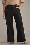 Thumbnail View 6: Pilcro Relaxed Elastic-Back Wide-Leg Pants