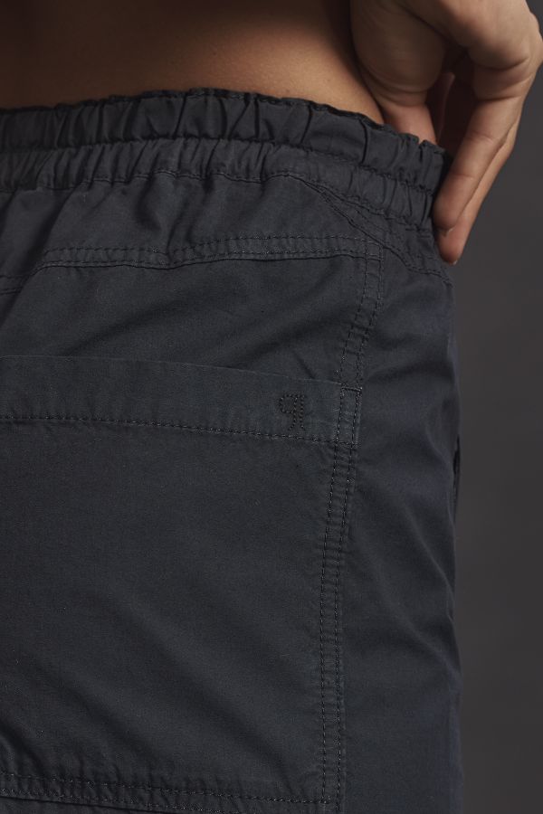 Slide View: 4: The Izzie Relaxed Pull-On Barrel Pants by Pilcro: Poplin Edition