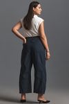 Thumbnail View 7: The Izzie Relaxed Pull-On Barrel Pants by Pilcro: Poplin Edition