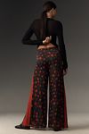 Thumbnail View 4: Farm Rio x Anthropologie Star Print Wide-Leg Pants