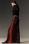 Thumbnail View 5: Farm Rio x Anthropologie Star Print Wide-Leg Pants