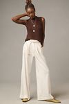 Thumbnail View 2: The Avery Pleated Wide-Leg Trousers by Maeve: Linen Edition