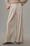 Thumbnail View 2: The Avery Pleated Wide-Leg Trousers by Maeve: Linen Edition