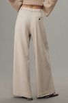 Thumbnail View 4: The Avery Pleated Wide-Leg Trousers by Maeve: Linen Edition