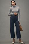 Thumbnail View 1: The Colette Cropped Wide-Leg Pants by Maeve: Knit Edition