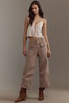 Thumbnail View 1: Pilcro Cropped Wide-Leg Pants